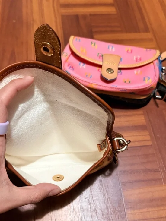 Dooney & Bourke Signature Wristlets with Leather Trim Bundle! - Picture 5 of 5